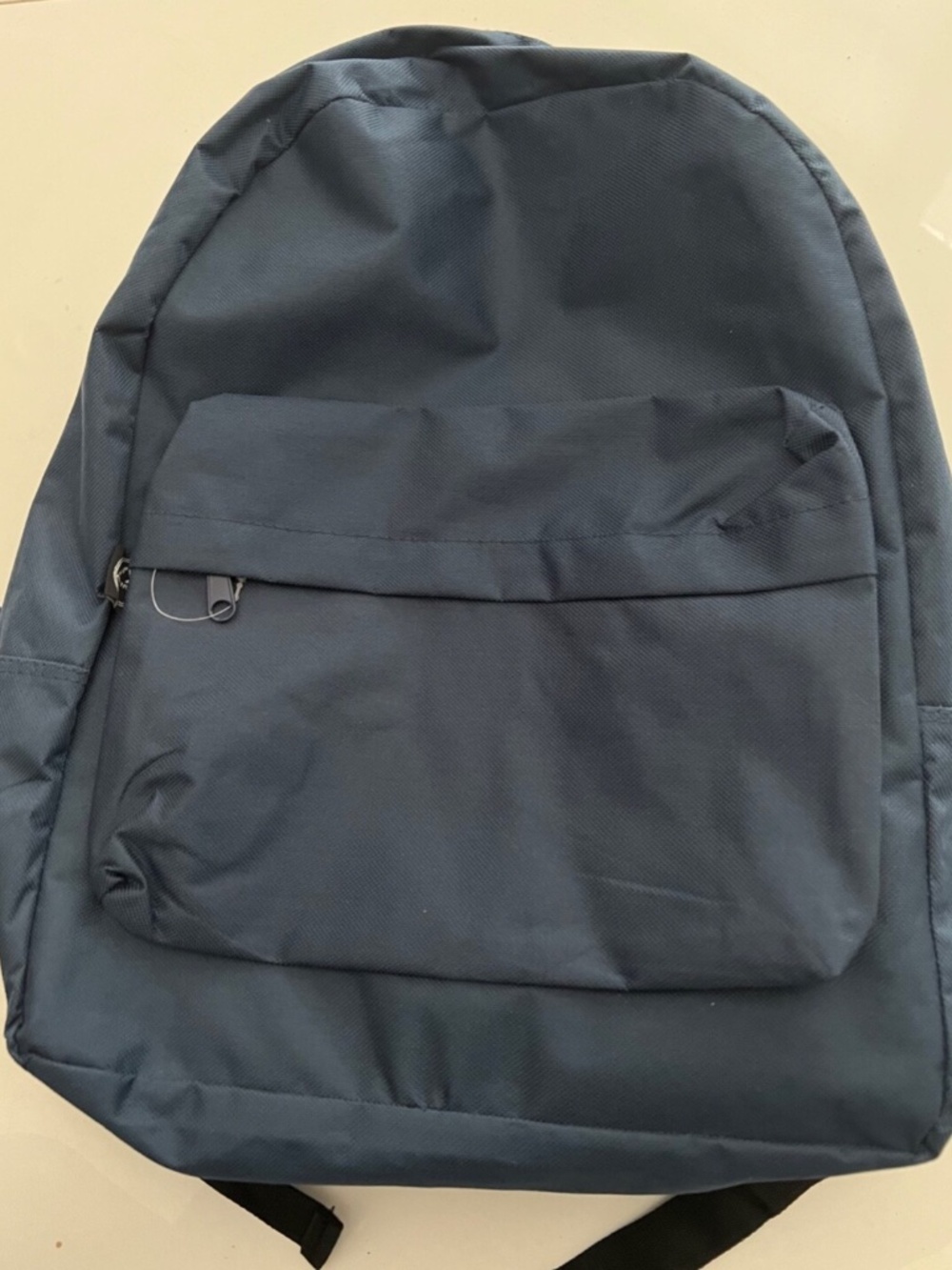 Navy Blue Metropack Backpack filled w/ school supplies